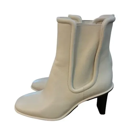 ^NWOT Women’s Coach Geneva Chalk Bootie – Sz 9 - Picture 4 of 9